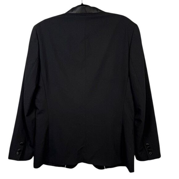 NWT The Suit Shop Black Shawl Tux Jacket Slim Size 42 R - Picture 4 of 7